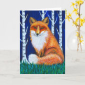 Winterfuß Karte (Gelbe Blume)