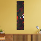 Wintergalaxie Abstrakte künstlerische Pinselstrich Leinwanddruck (Insitu (Wohnzimmer))