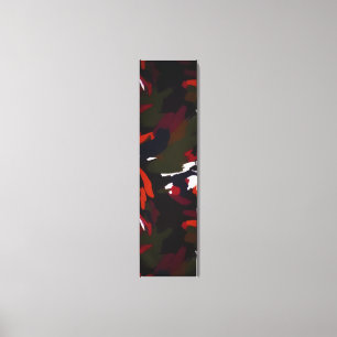 Wintergalaxie Abstrakte künstlerische Pinselstrich Leinwanddruck