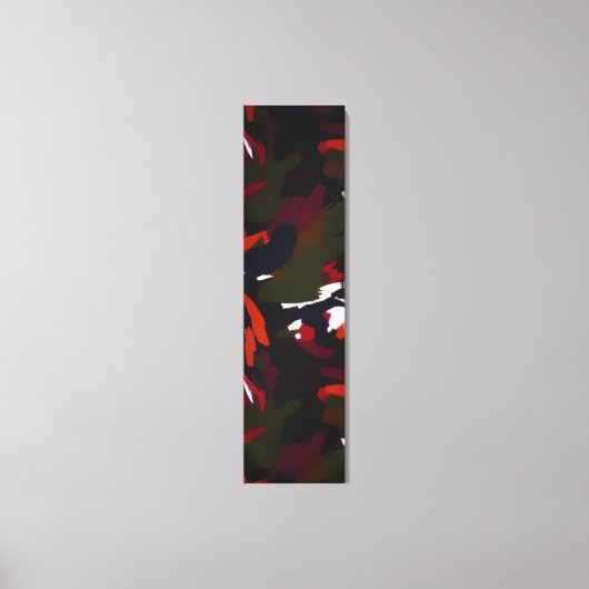 Wintergalaxie Abstrakte künstlerische Pinselstrich Leinwanddruck (Vorderseite)