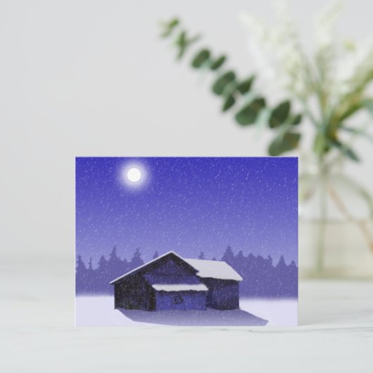 Wintergarten 2 postkarte (Stehend Vorderseite)