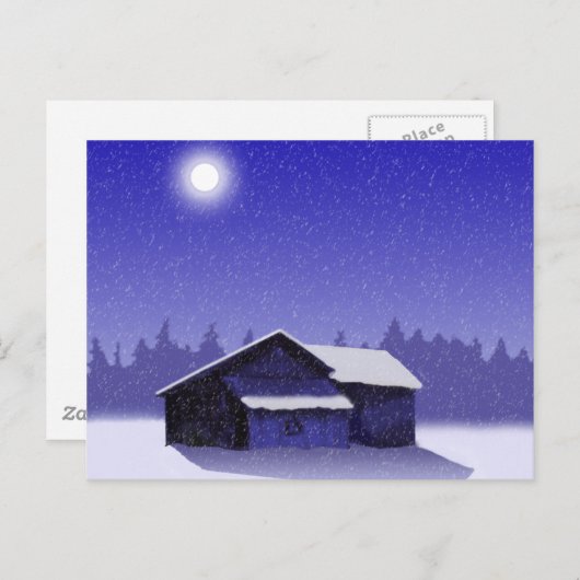 Wintergarten 2 postkarte (Vorne/Hinten)