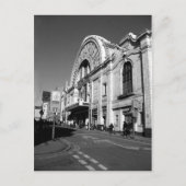 Wintergärten, B/W Postkarte (Vorderseite)