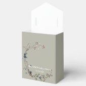 Wintergarten Blüte Babydusche Wildblume Geschenkschachtel (Geöffnet)