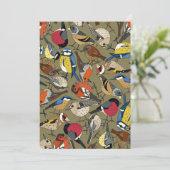 Wintergarten Feiertagskarte (Stehend Vorderseite)