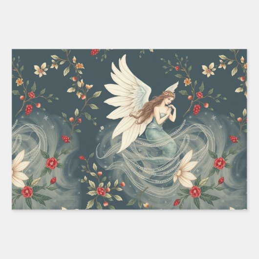 Wintergarten Geschenkpapier Set (Vorderseite 3)