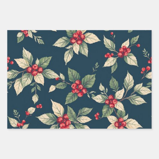 Wintergarten Geschenkpapier Set (Vorderseite 2)