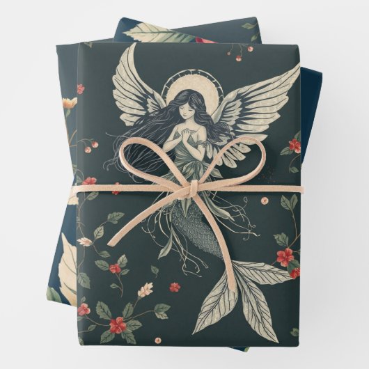 Wintergarten Geschenkpapier Set (Beispiel)