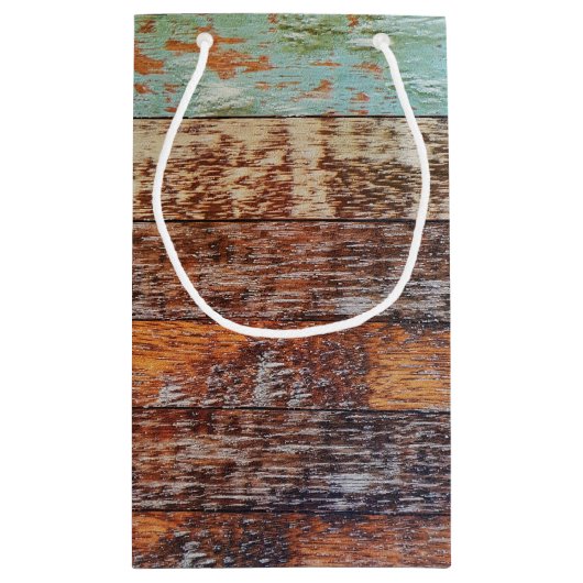 Wintergarten, glückliche Ferien Kleine Geschenktüte (Rückseite)