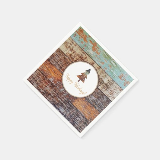 Wintergarten, glückliche Ferien Serviette (Ecke)