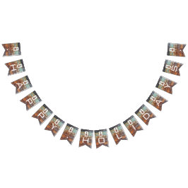 Wintergarten, glückliche Ferien Wimpelkette