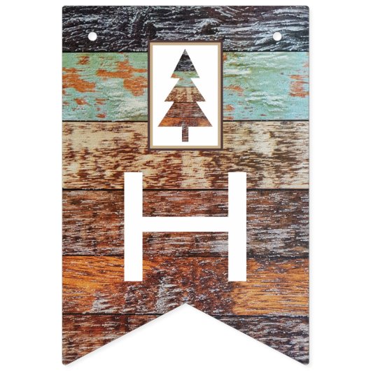 Wintergarten, glückliche Ferien Wimpelkette (Zweite Fahne)