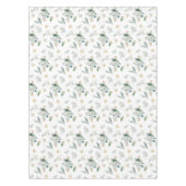 Wintergarten Goldene Schneeflocken Tischdecke (Vorderseite)