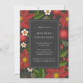 Wintergarten | Holiday Cocktail Party Einladung (Vorderseite)