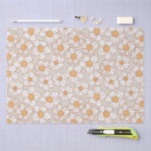 Wintergarten in Beige Seidenpapier (Handwerk)