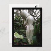 Wintergarten Lincoln: Brunnen Postkarte (Vorne/Hinten)