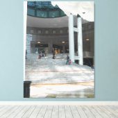 Wintergarten, New York City Leinwanddruck (Insitu (Holzboden))