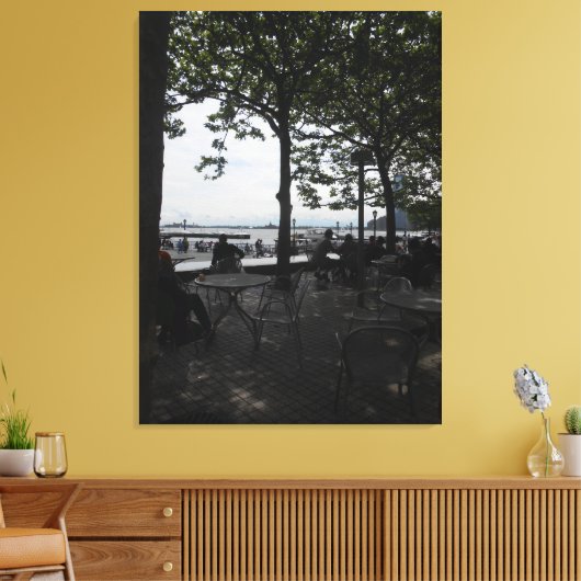 Wintergarten, New York City Leinwanddruck (Insitu (Wohnzimmer))