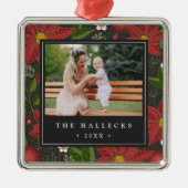 Wintergarten | PERSONALISIERTES FOTO Ornament Aus Metall (Vorne)