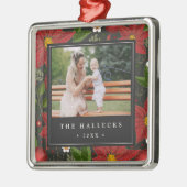 Wintergarten | PERSONALISIERTES FOTO Ornament Aus Metall (Links)