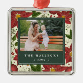 Wintergarten | PERSONALISIERTES FOTO Ornament Aus Metall (Vorne)