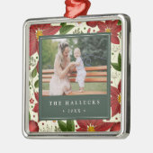 Wintergarten | PERSONALISIERTES FOTO Ornament Aus Metall (Links)