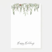 Wintergarten Pine Cone Ferienhäuser Hinweise Post-it Klebezettel (Vorderseite)