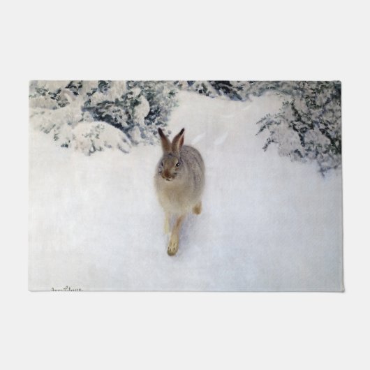 Wintergarten (Rabbit), Bruno Liljefors Fußmatte (Vorderseite)