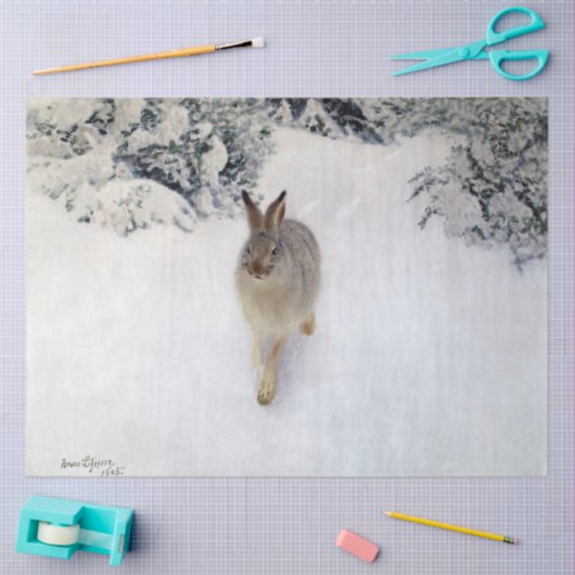 Wintergarten (Rabbit), Bruno Liljefors Seidenpapier (Basteln)