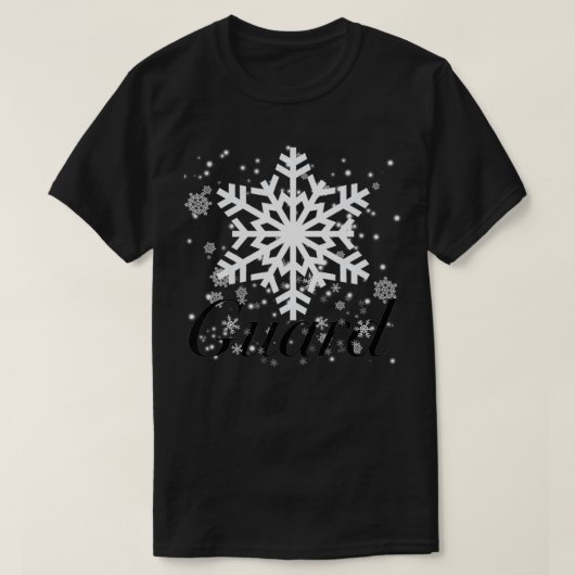 Wintergarten Snowflake-Farbschutz T-Shirt (Design vorne)