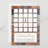 Wintergarten, Weihnachts Party Bingo Karten (Vorderseite)