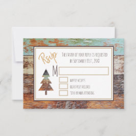 Wintergarten, Weihnachts-Party RSVP Karte