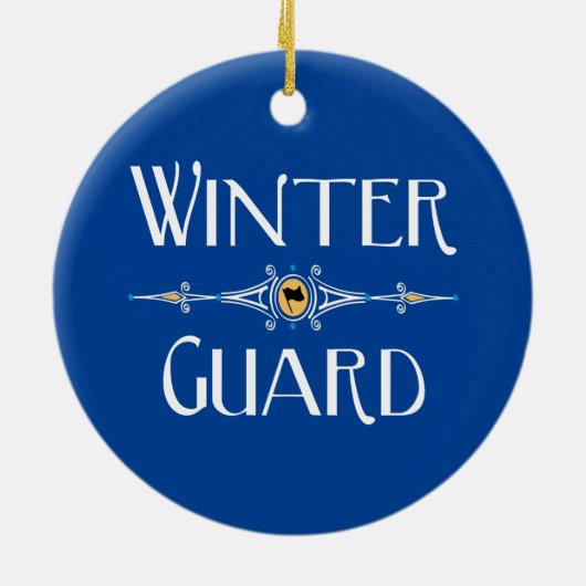 Wintergartendekorationslinie Keramik Ornament (Hinten)