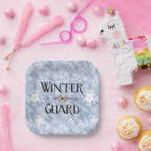 Wintergartentext Pappteller (Party)