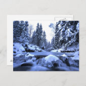 Wintergebirge - Beskid Mountains, Polen Postkarte (Vorne/Hinten)