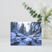 Wintergebirge - Beskid Mountains, Polen Postkarte (Stehend Vorderseite)