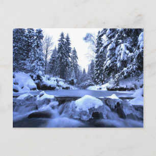 Wintergebirge - Beskid Mountains, Polen Postkarte