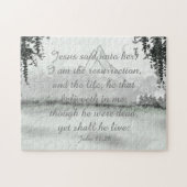 Wintergebirge Christliches Bibelangebot Puzzle (Horizontal)