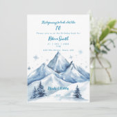 Wintergebirge - Einladung zum 70. (Stehend Vorderseite)