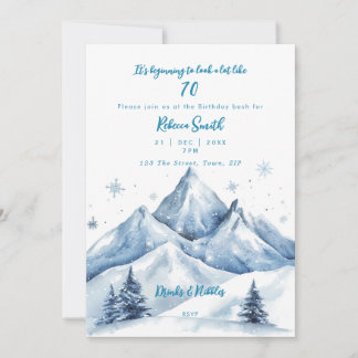 Wintergebirge - Einladung zum 70.