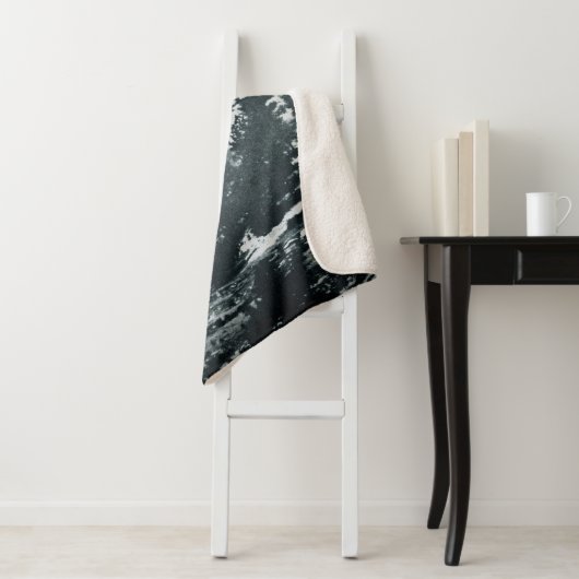 Wintergebirge Frostbitten Sherpa Blanket Sherpadecke (Beispiel)