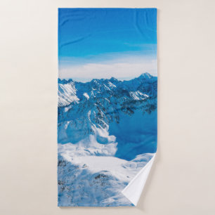 Wintergebirge in Tatra Berge Zakopane, Polen Badehandtuch