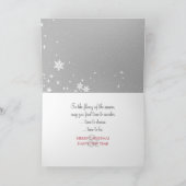 Wintergebirge zu Weihnachten (Innenseite)