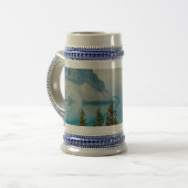 Wintergebirgsseen Bierglas (Vorderseite Links)