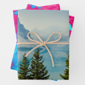 Wintergebirgsseen Geschenkpapier Set (Beispiel)