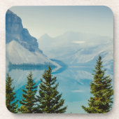 Wintergebirgsseen Getränkeuntersetzer (Vorderseite)