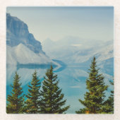 Wintergebirgsseen Glasuntersetzer (Vorderseite)