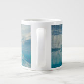 Wintergebirgsseen Jumbo-Tasse (Rückseite)