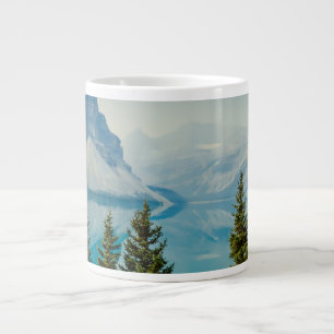 Wintergebirgsseen Jumbo-Tasse