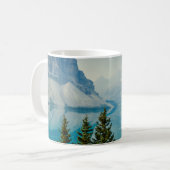 Wintergebirgsseen Kaffeetasse (Vorderseite Links)